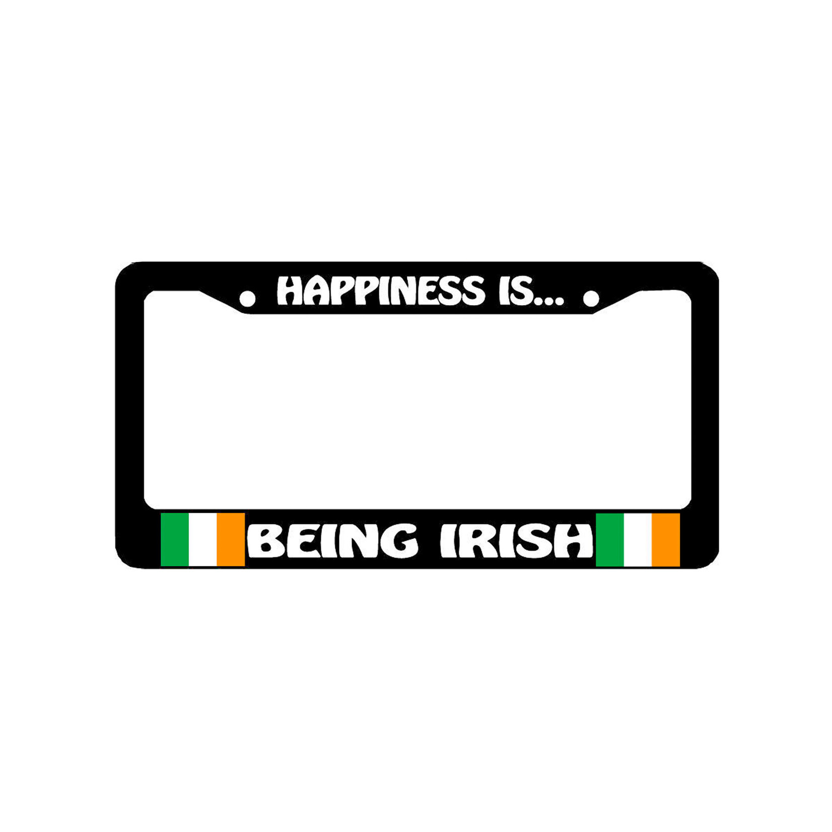 NOVELTY IRISH LICENSE PLATE FRAME