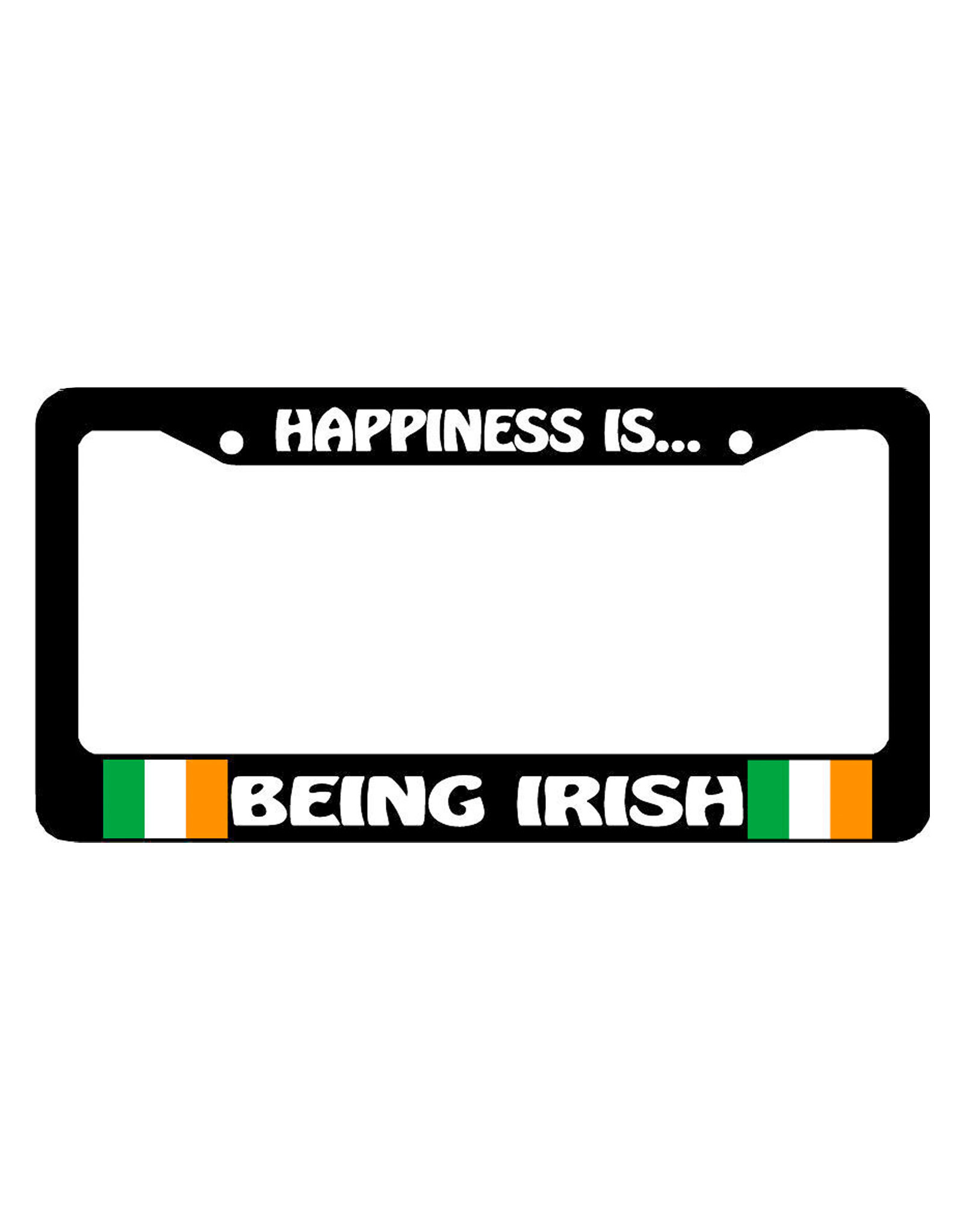 NOVELTY IRISH LICENSE PLATE FRAME