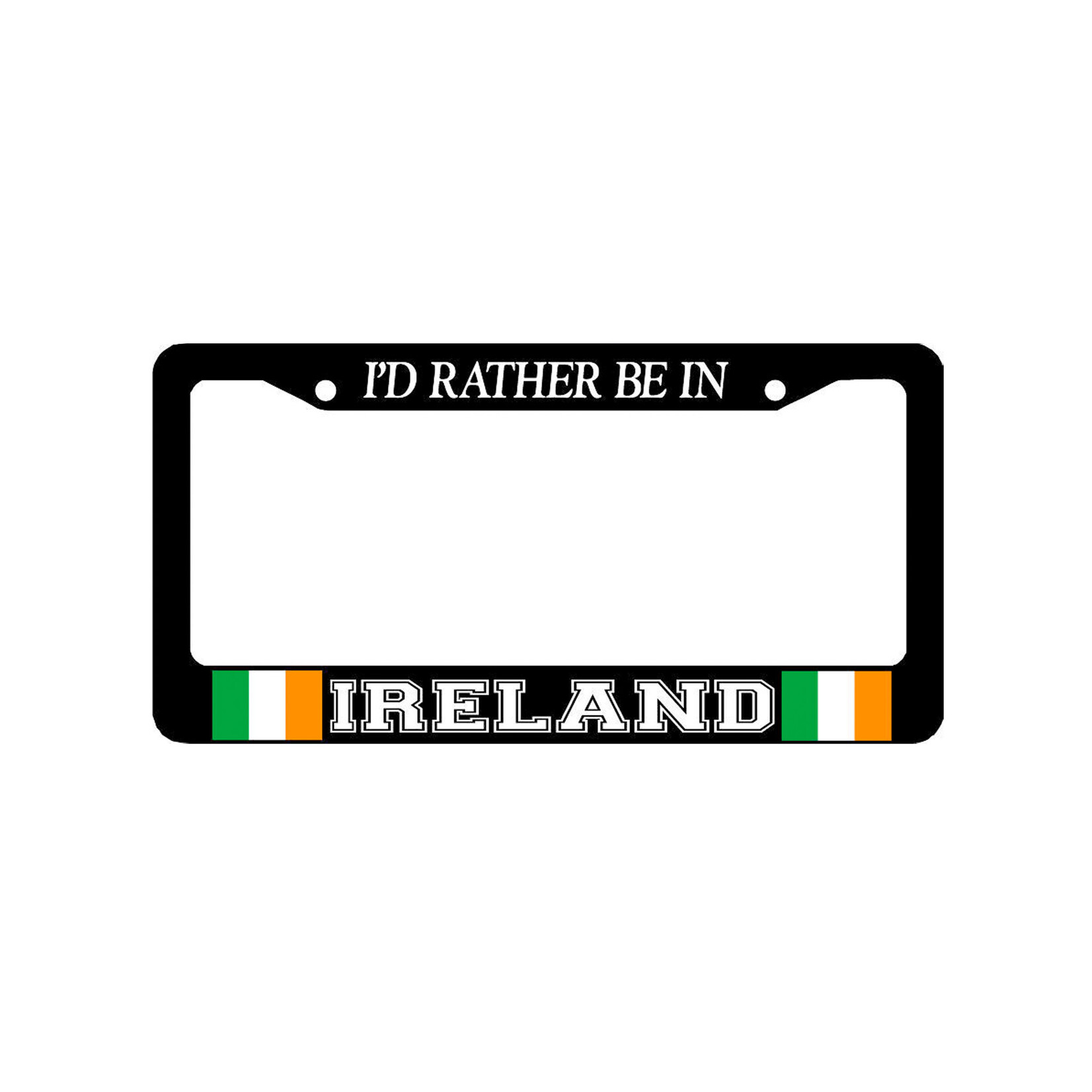 NOVELTY IRISH LICENSE PLATE FRAME