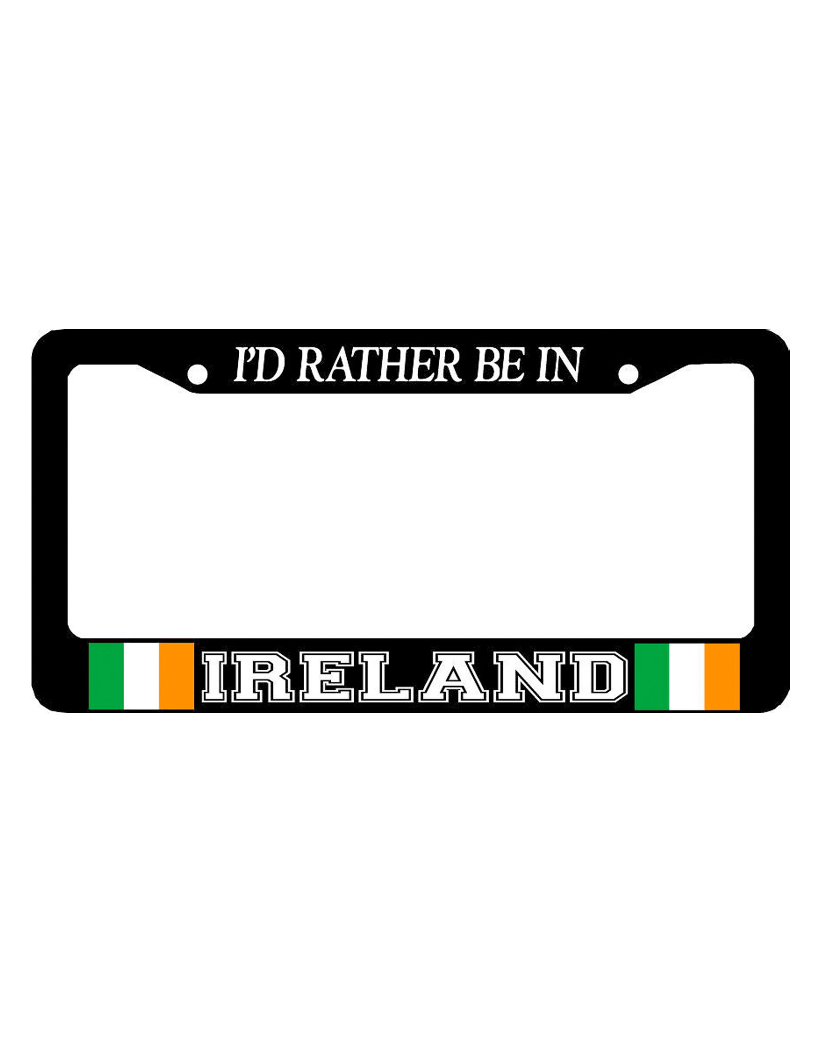 NOVELTY IRISH LICENSE PLATE FRAME
