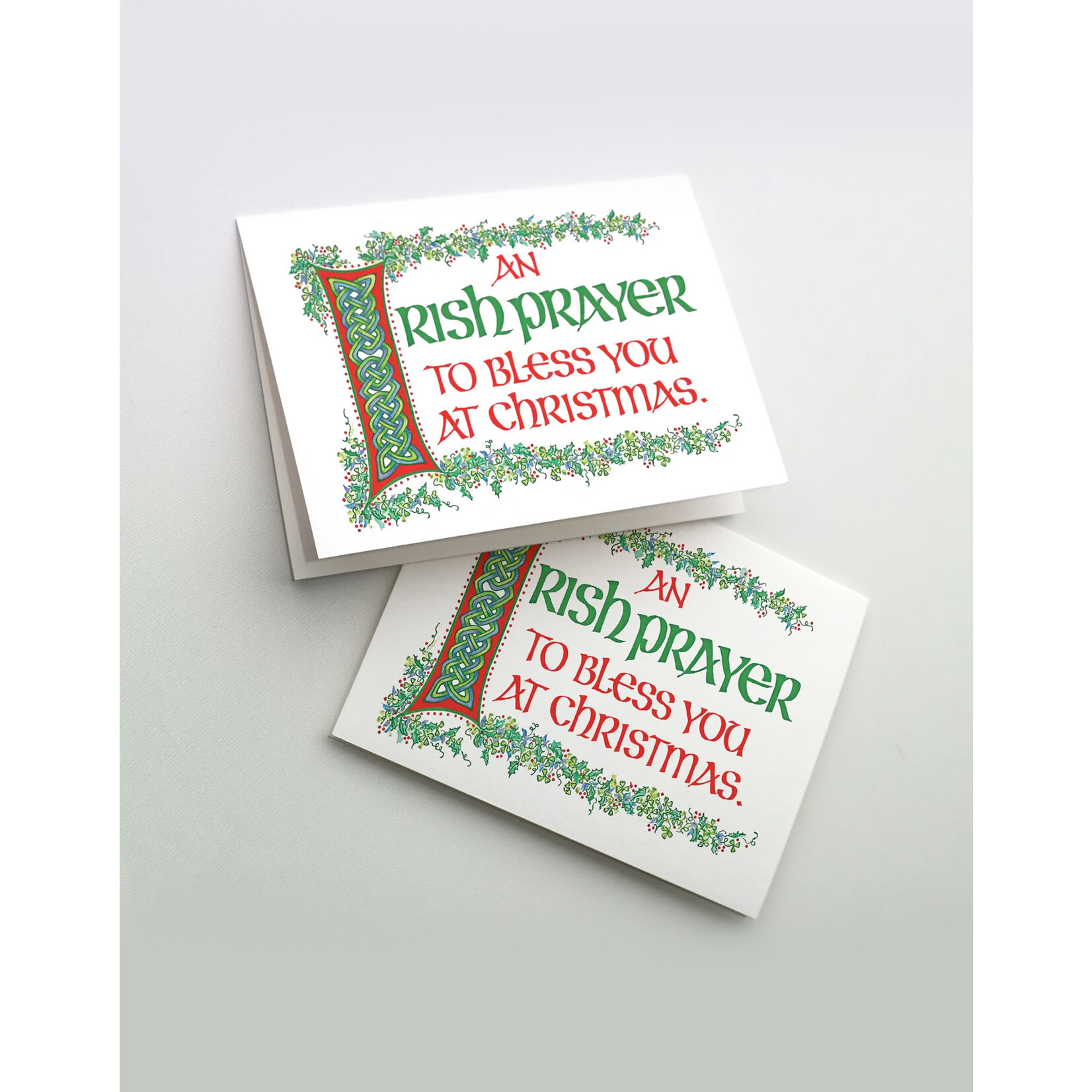 CARDS “AN IRISH PRAYER TO BLESS YOU” CHRISTMAS CARDS