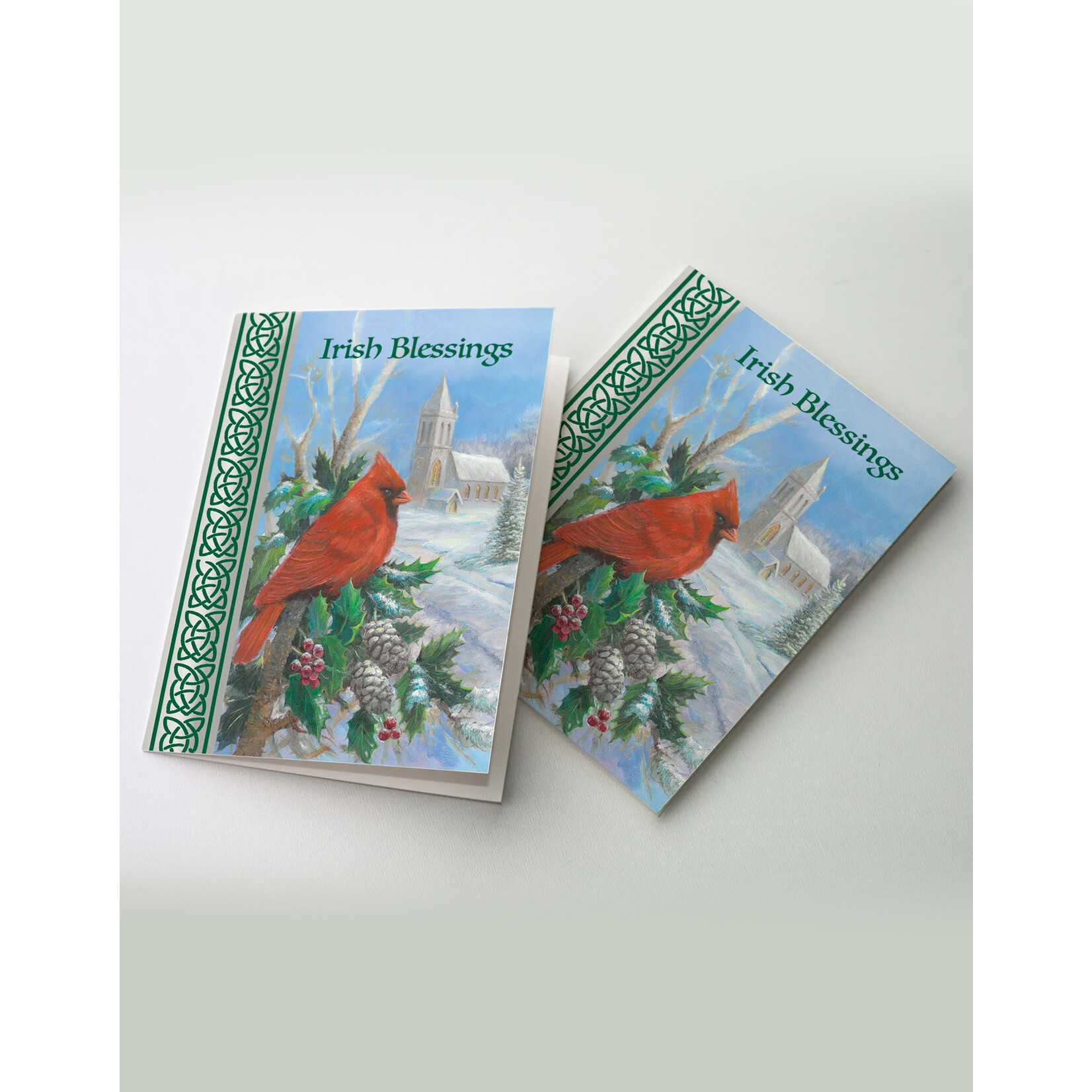 CARDS "IRISH BLESSINGS SPLENDOR of CHRISTMAS" CHRISTMAS CARDS