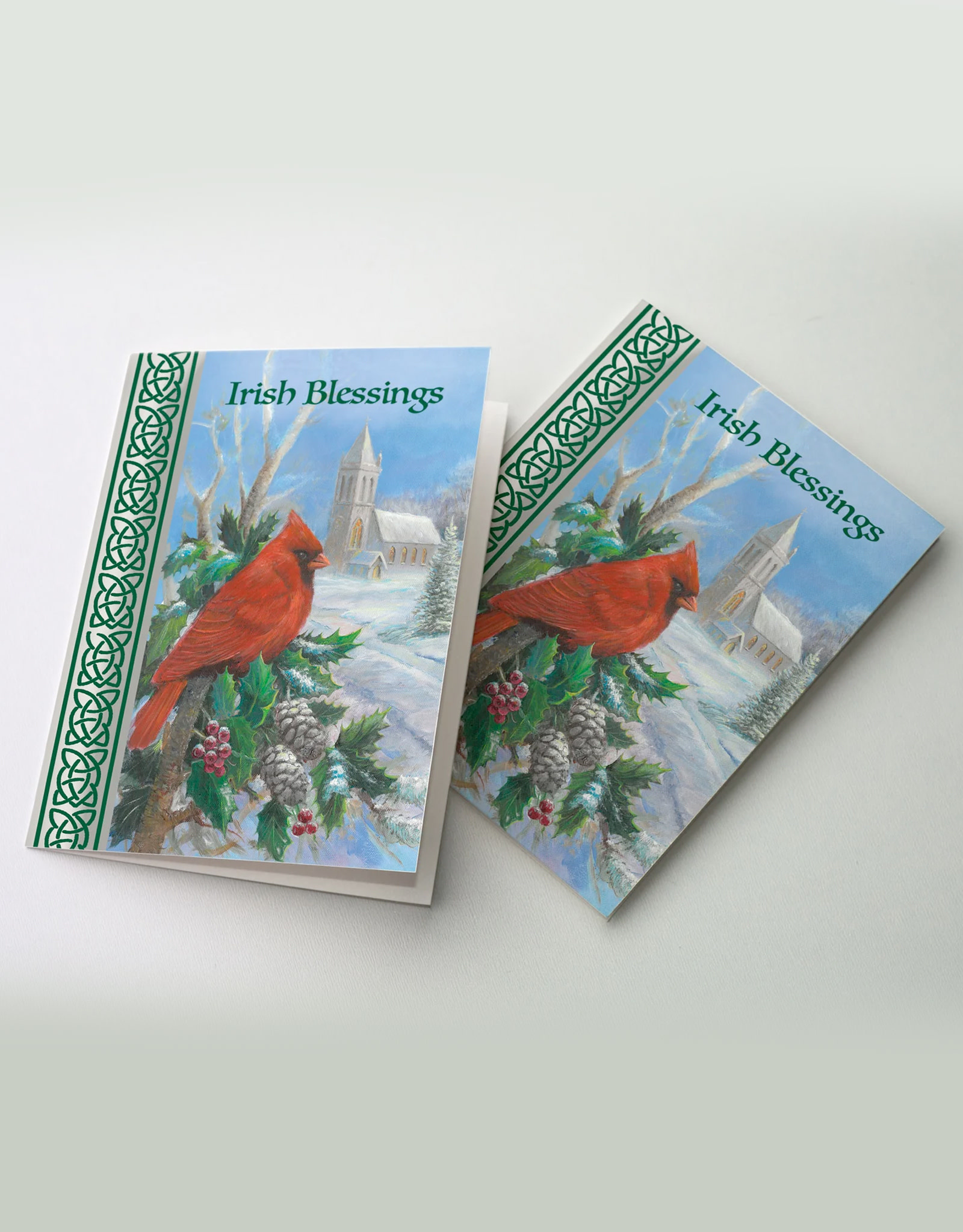 CARDS "IRISH BLESSINGS SPLENDOR of CHRISTMAS" CHRISTMAS CARDS