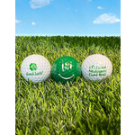 NOVELTY GOOD LUCK GOLF BALLS - 3 PACK