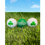 NOVELTY IRISH BLESSING GOLF BALLS - 3 PACK