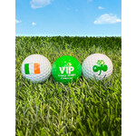 NOVELTY VIP IRISH GOLF BALLS - 3 PACK