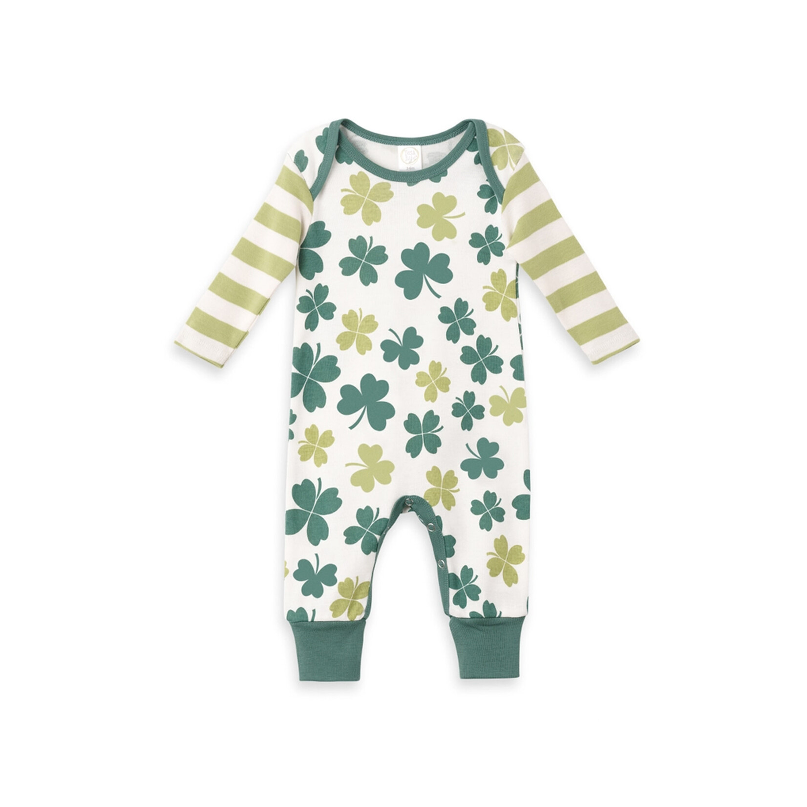 BABY CLOTHES BABY SHAMROCK & CLOVER ROMPER