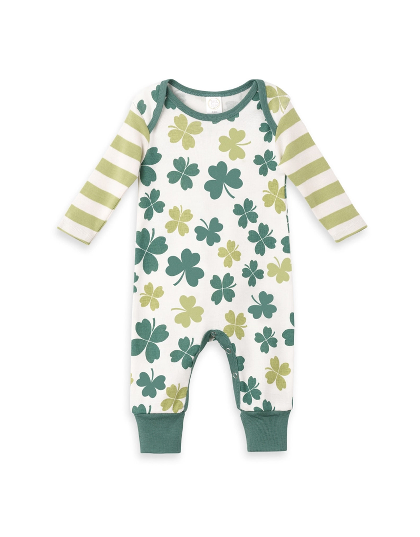 BABY CLOTHES BABY SHAMROCK & CLOVER ROMPER