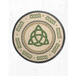 DECOR IRISH KNOT ROUND RUG