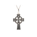 PENDANTS & NECKLACES SHANORE STERLING CELTIC CROSS w 20" CHAIN