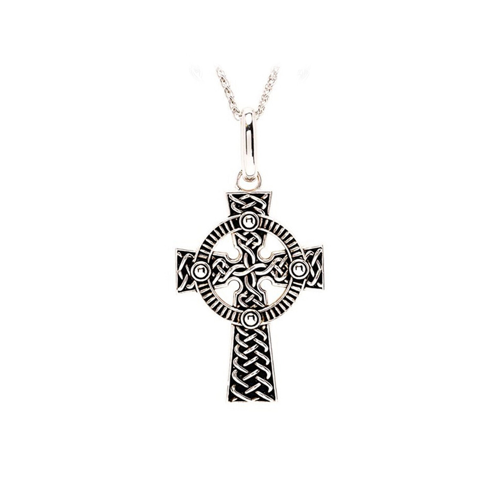 PENDANTS & NECKLACES SHANORE STERLING CELTIC CROSS w 20" CHAIN