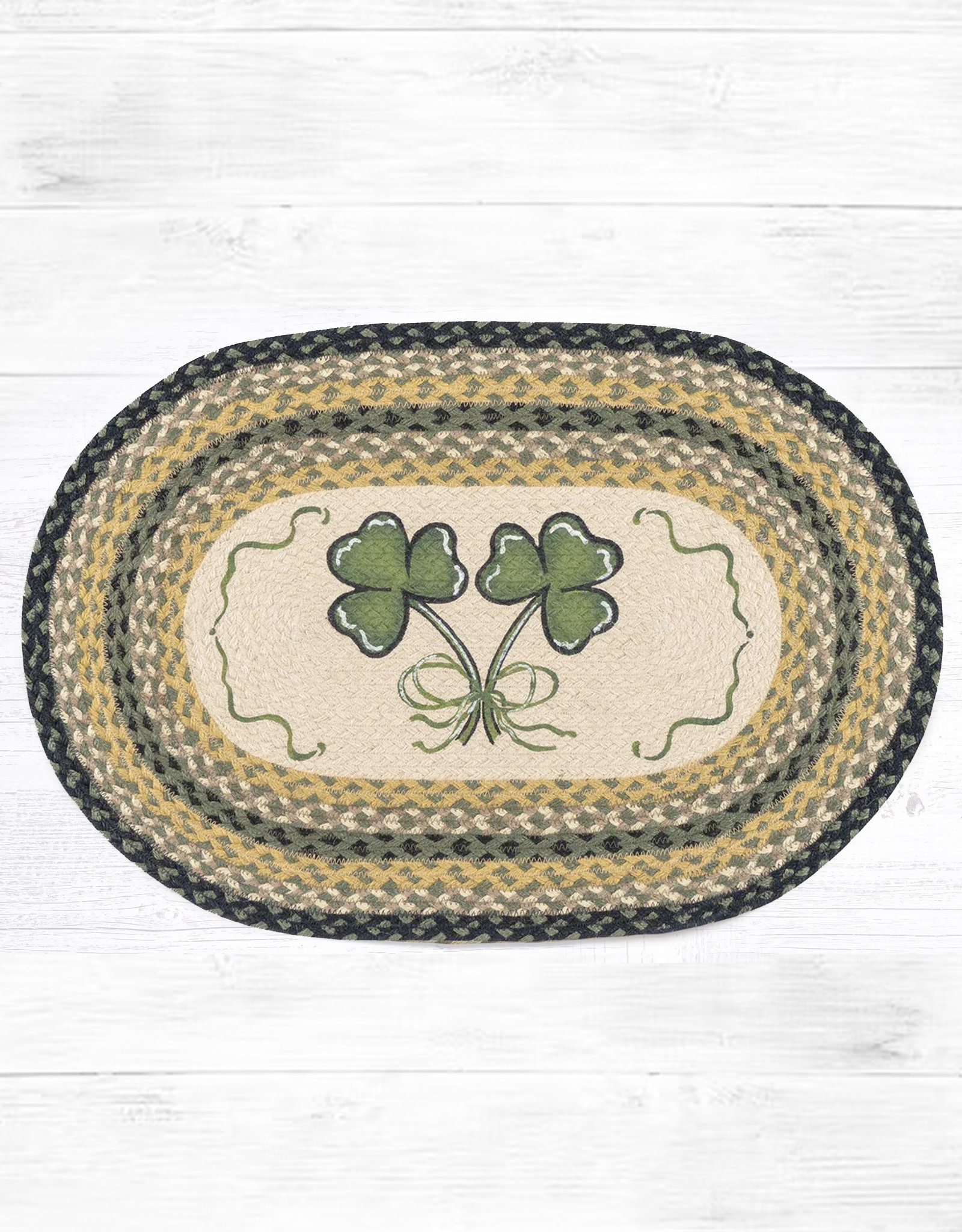 DECOR IRISH SHAMROCK RUG