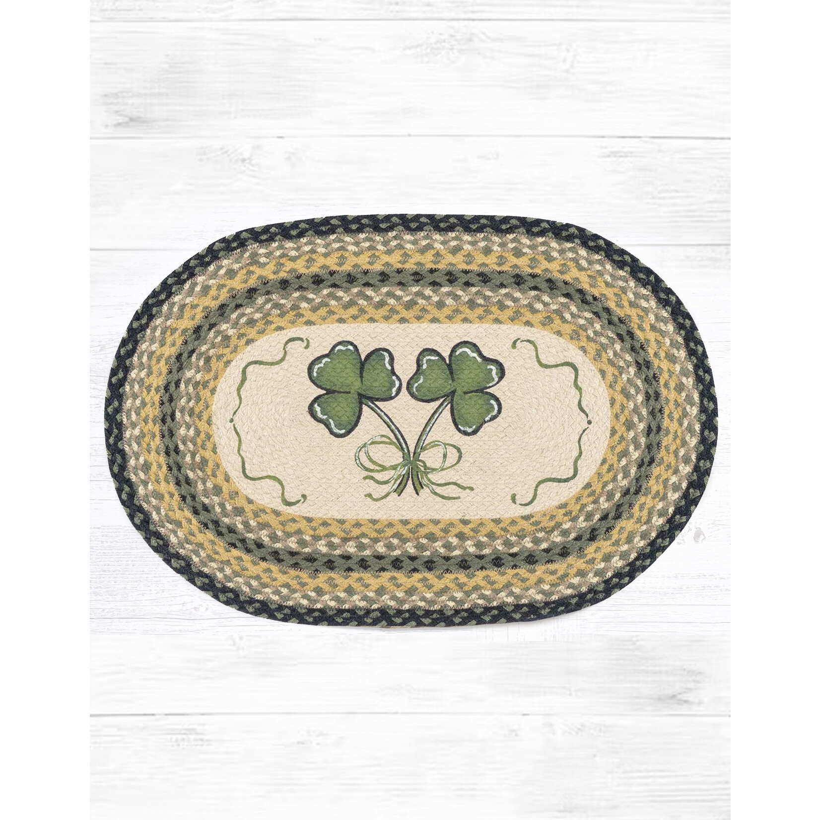 DECOR IRISH SHAMROCK RUG