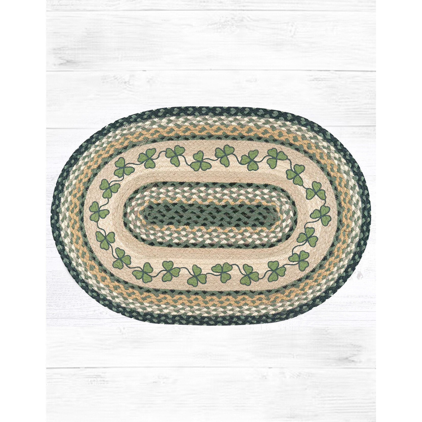 DECOR IRISH SHAMROCKS RUG