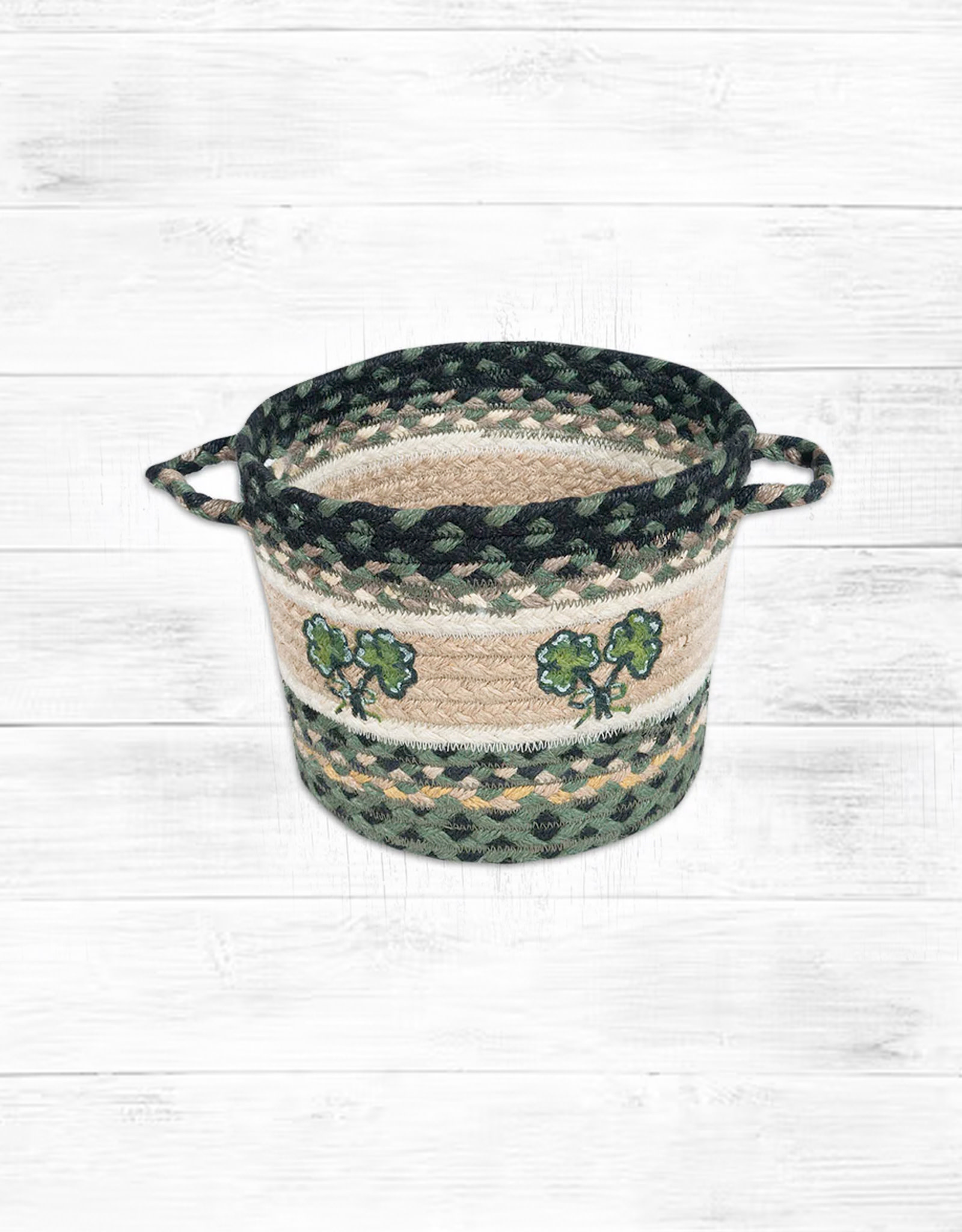 DECOR SHAMROCK UTILITY BASKET - Small