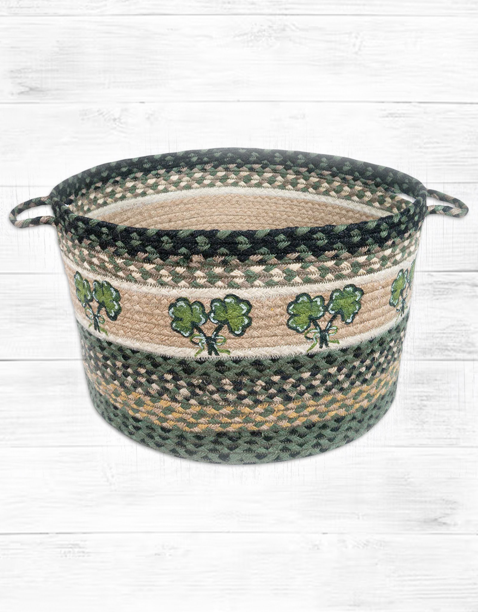 DECOR SHAMROCK UTILITY BASKET - Large