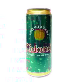 BOTTLE/CAN BEVERAGES CIDONA SPARKLING APPLE DRINK (330ml)