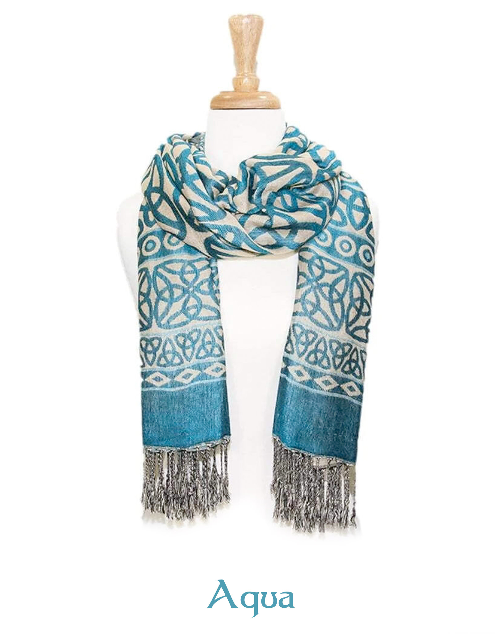 ACCESSORIES PASHMINA STYLE TRINITY KNOT SCARF - Rita