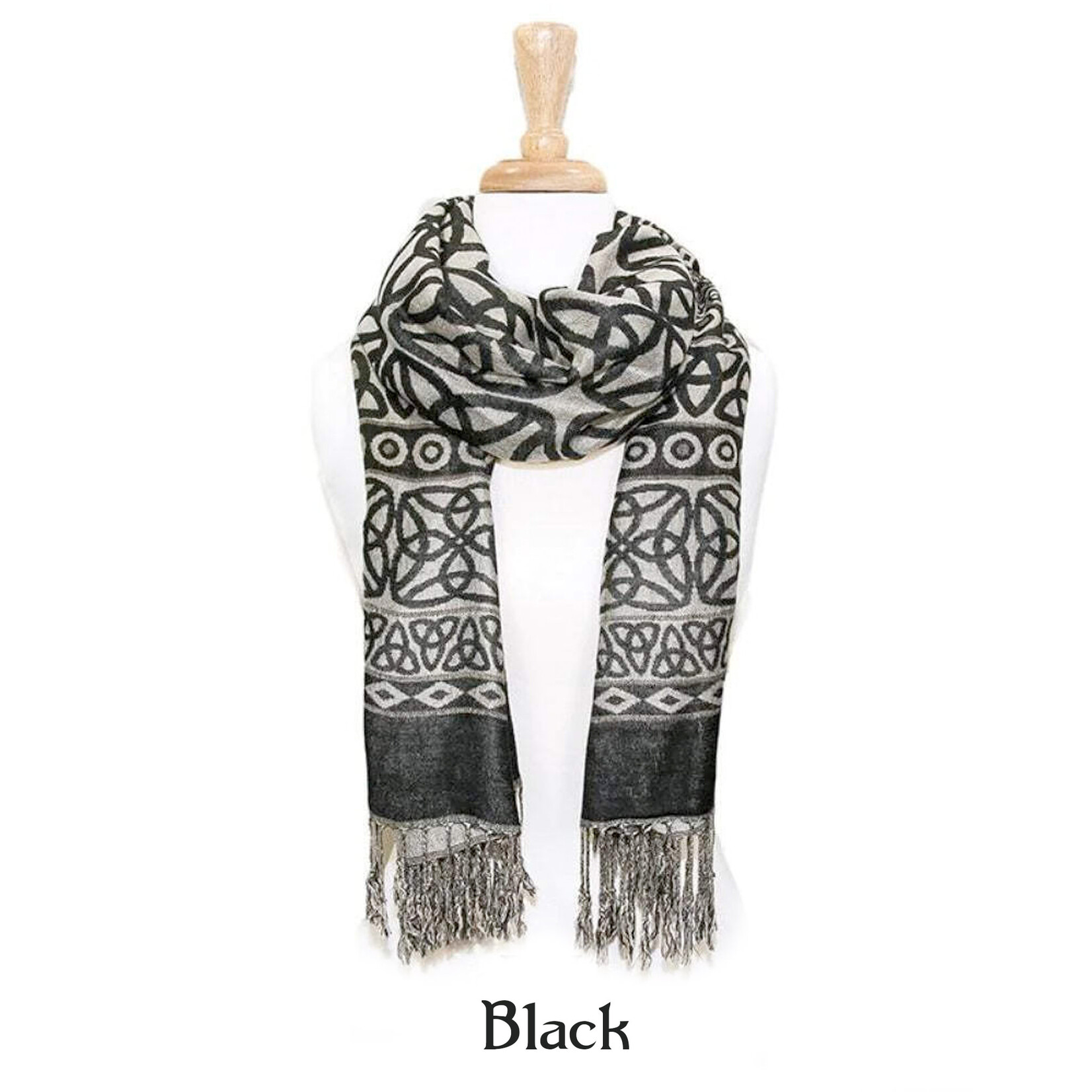 ACCESSORIES PASHMINA STYLE TRINITY KNOT SCARF - Rita