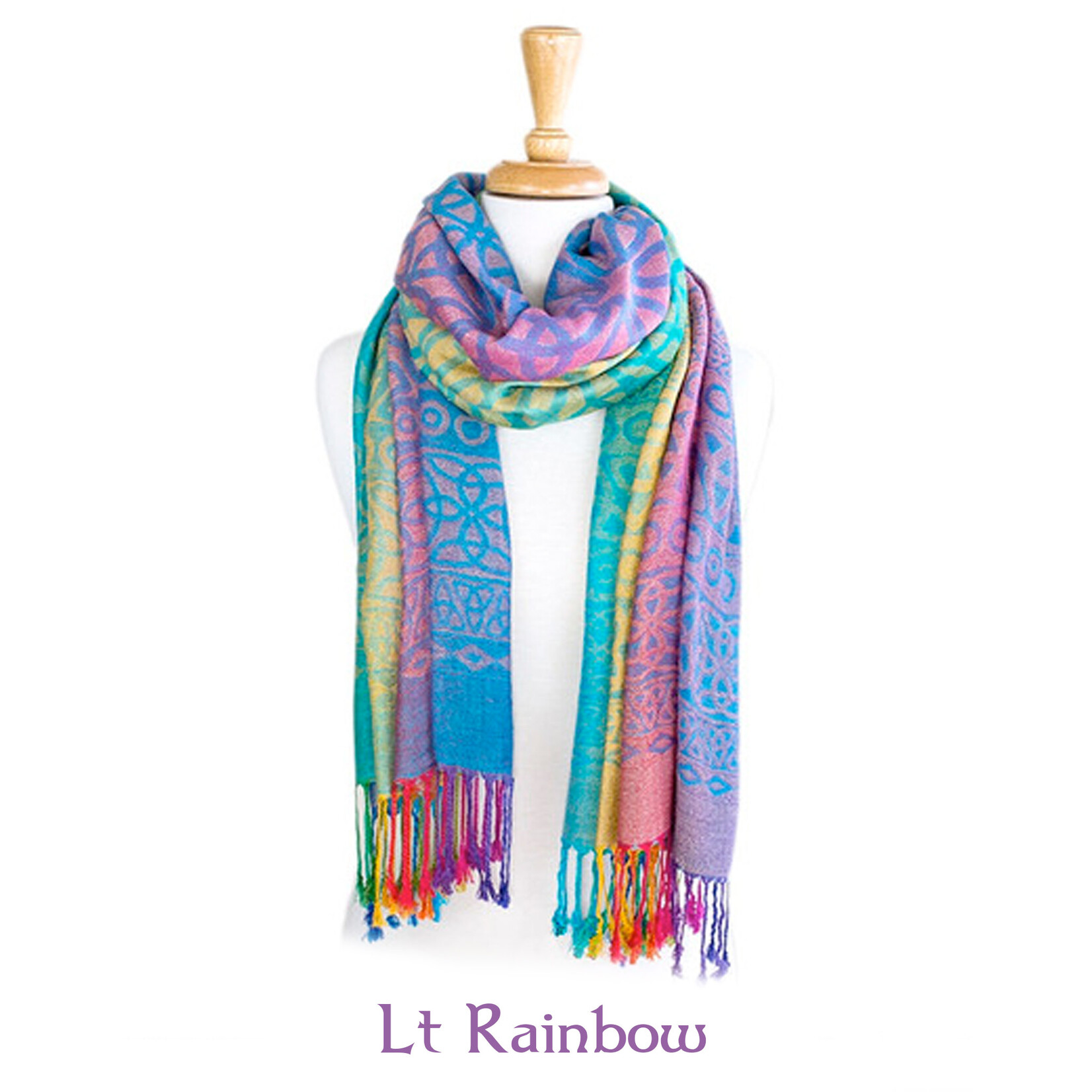 ACCESSORIES PASHMINA STYLE TRINITY KNOT SCARF - Rita