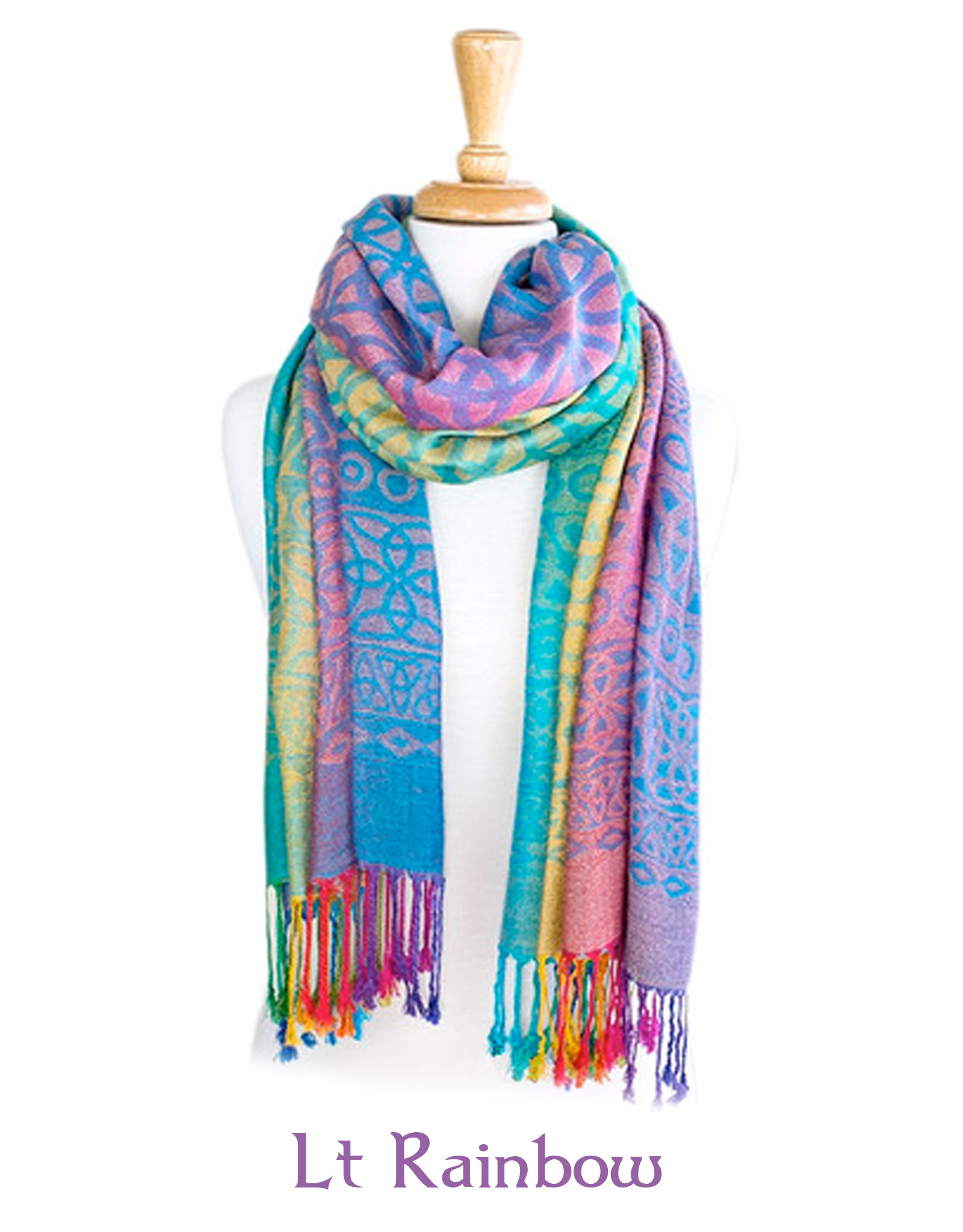 ACCESSORIES PASHMINA STYLE TRINITY KNOT SCARF - Rita