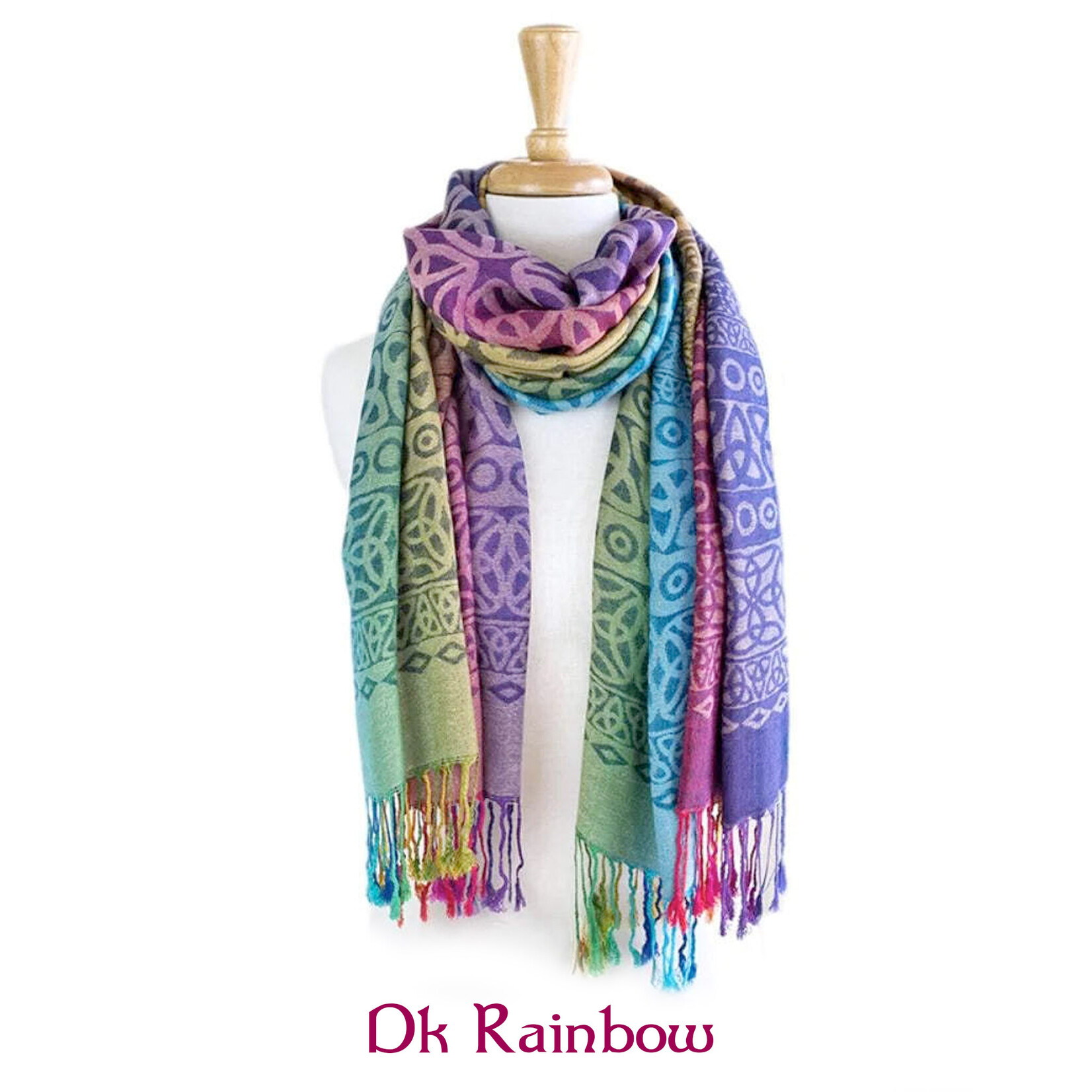 ACCESSORIES PASHMINA STYLE TRINITY KNOT SCARF - Rita