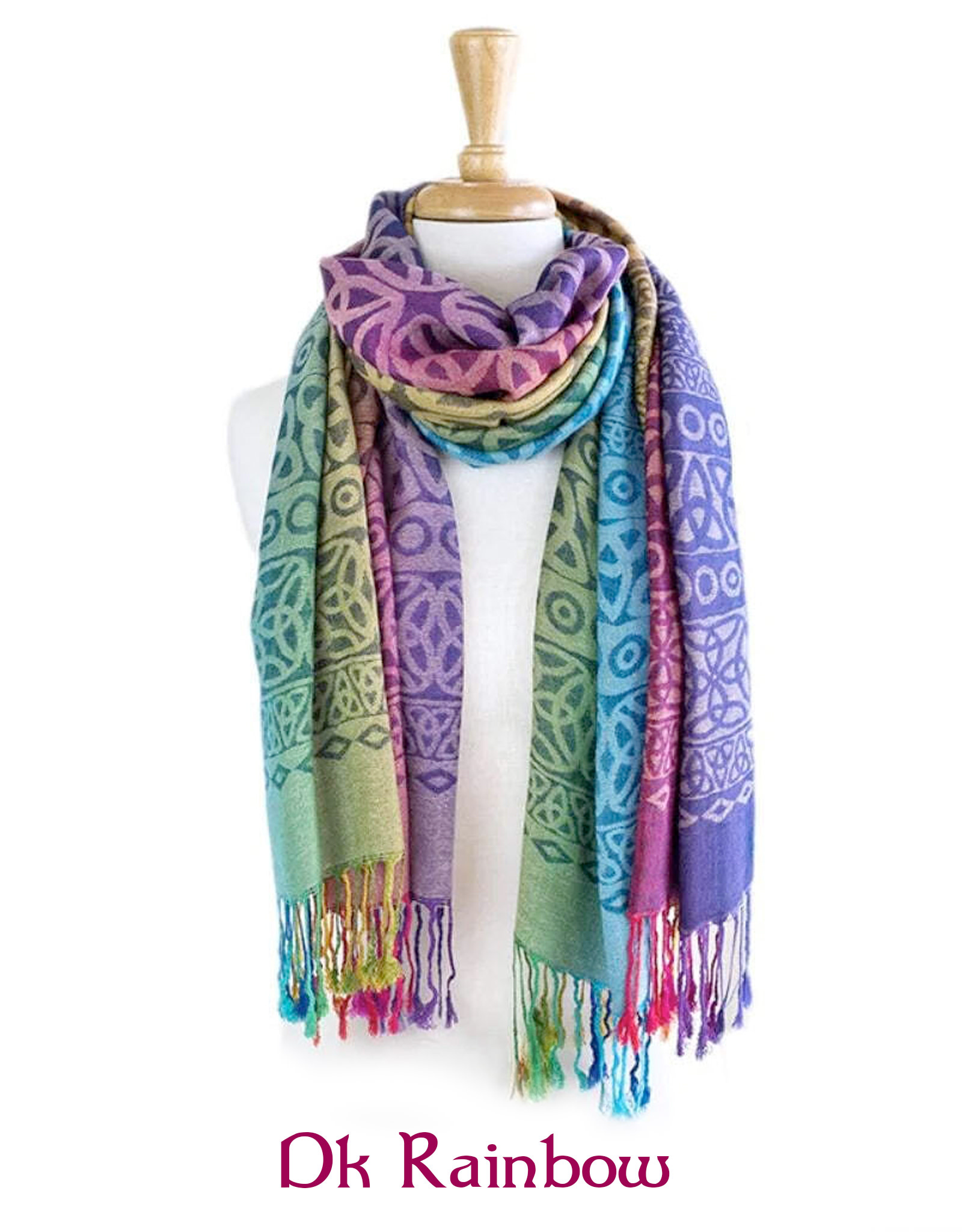ACCESSORIES PASHMINA STYLE TRINITY KNOT SCARF - Rita