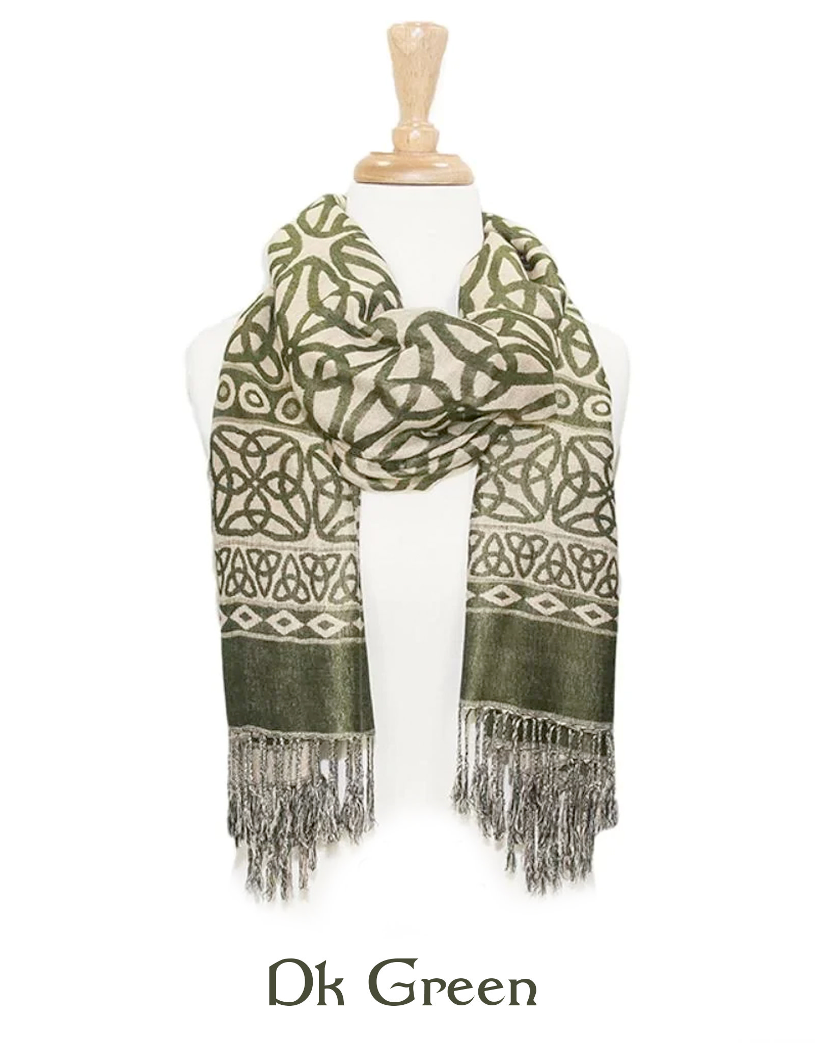 ACCESSORIES PASHMINA STYLE TRINITY KNOT SCARF - Rita