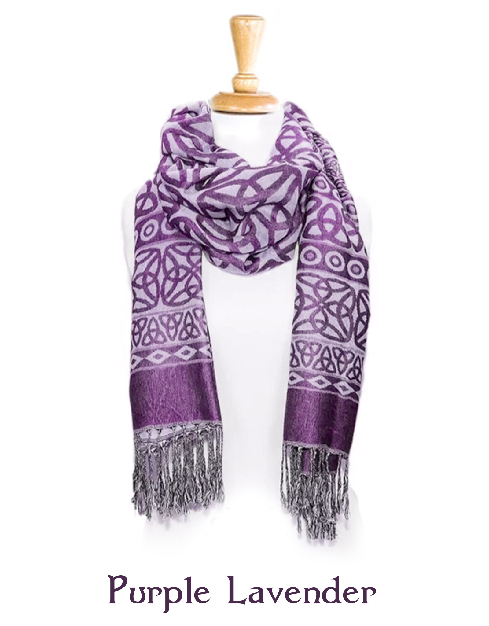 ACCESSORIES PASHMINA STYLE TRINITY KNOT SCARF - Rita