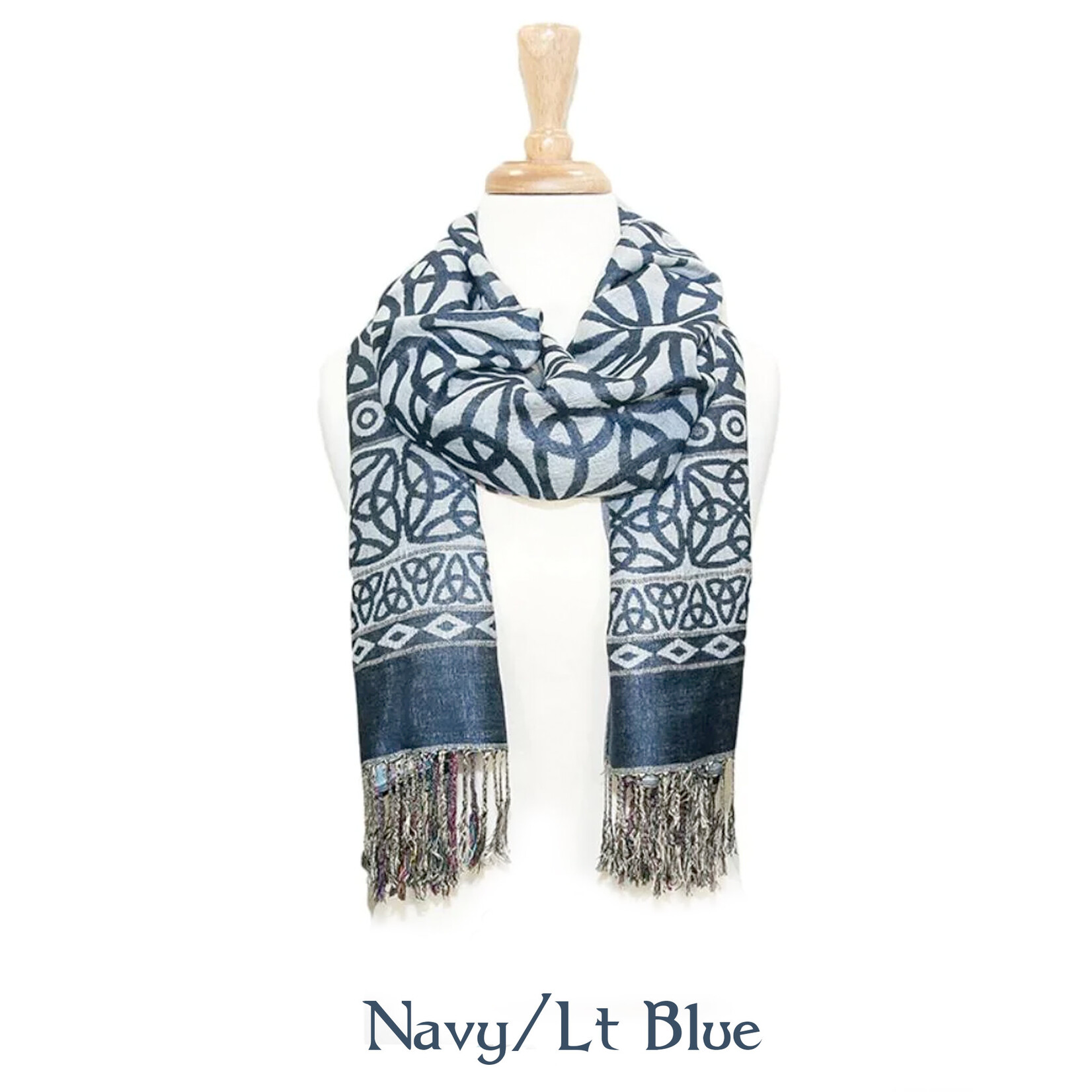 ACCESSORIES PASHMINA STYLE TRINITY KNOT SCARF - Rita