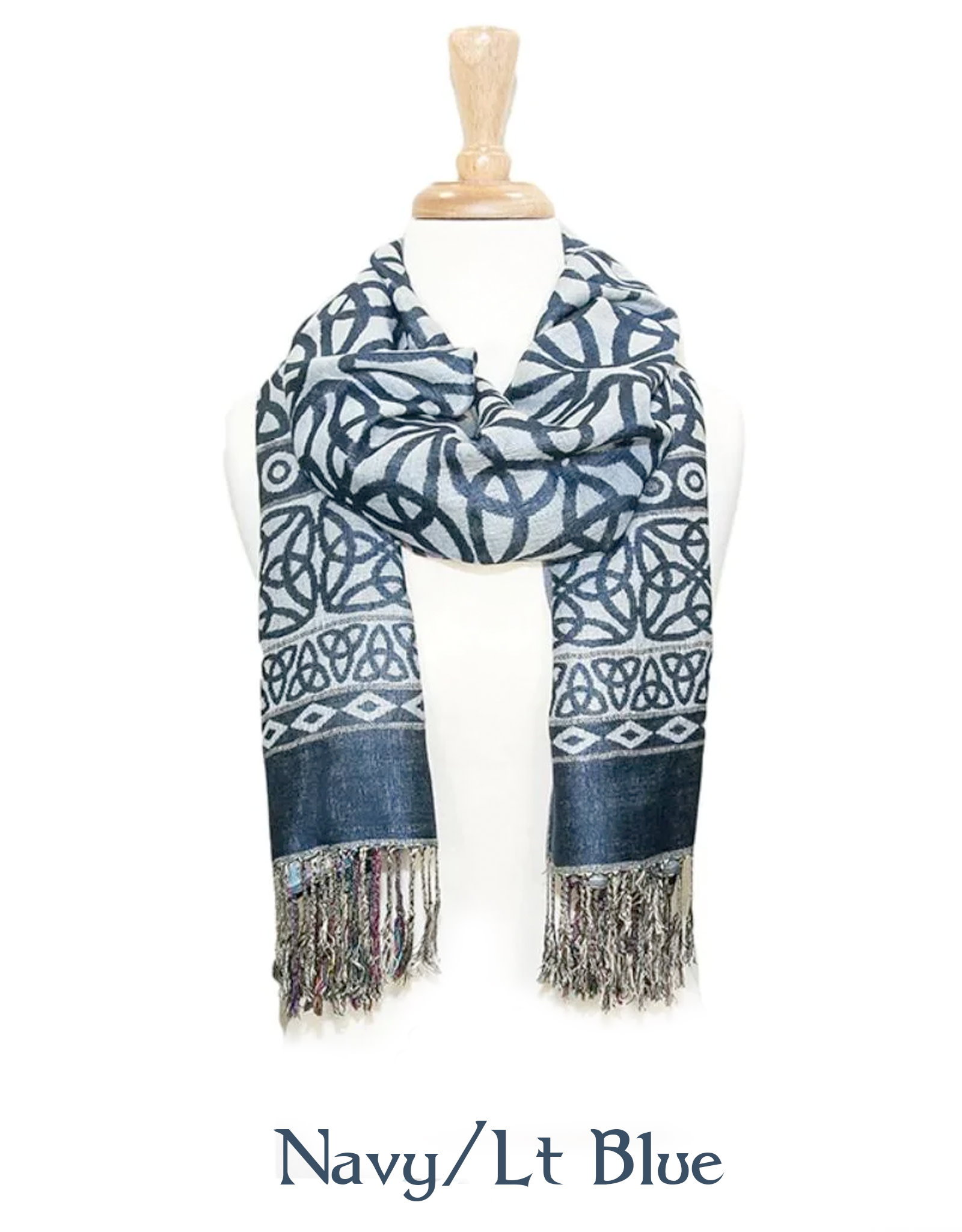 ACCESSORIES PASHMINA STYLE TRINITY KNOT SCARF - Rita