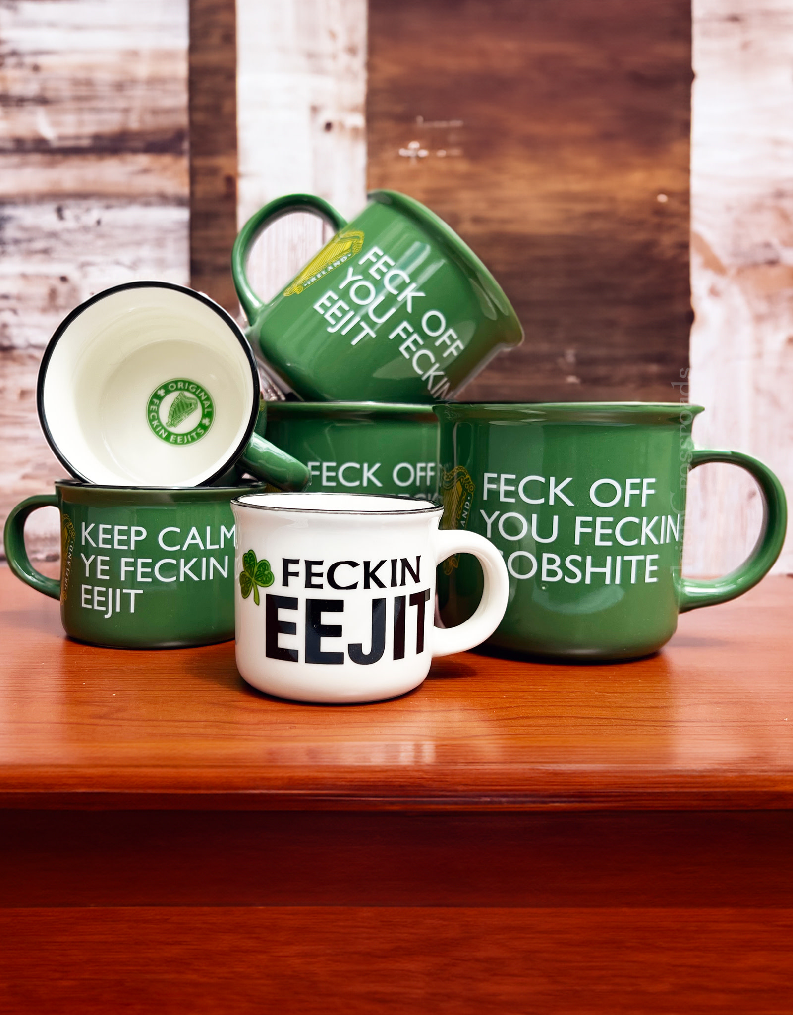 TEAPOTS, MUGS & ACCESSORIES FECKIT EEJIT WEE MUG 4oz