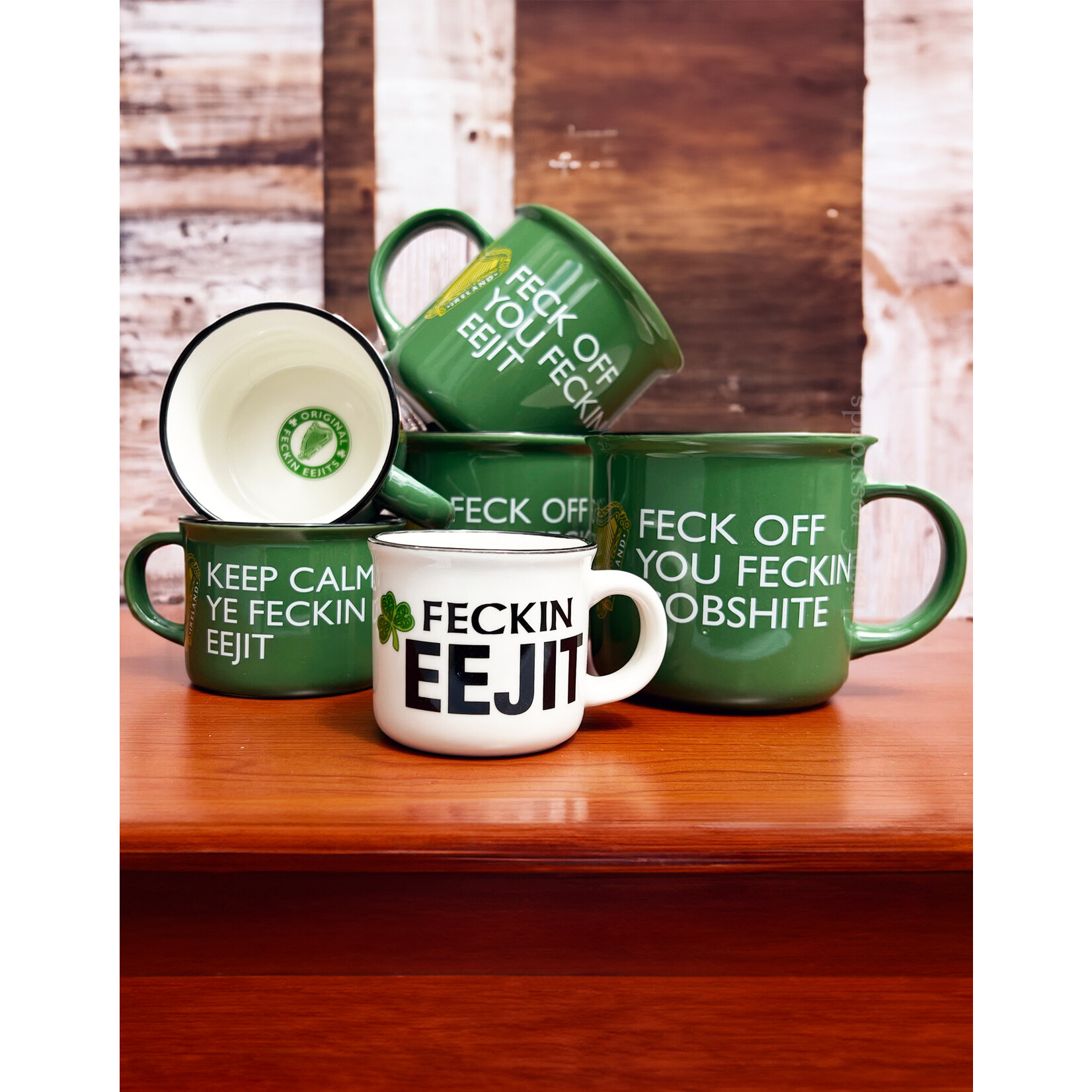 TEAPOTS, MUGS & ACCESSORIES KEEP CALM EEJIT MUG 6oz