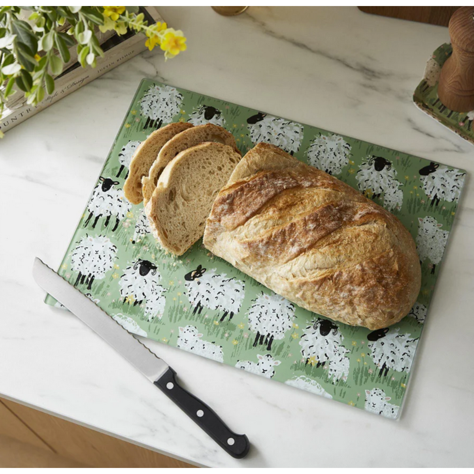 KITCHEN & ACCESSORIES WOOLLY SHEEP - Glass Worktop Saver