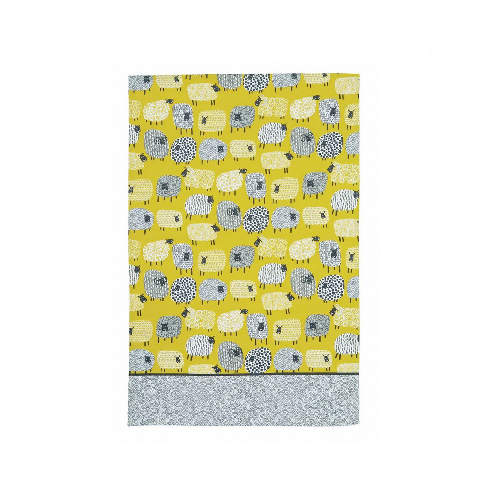 KITCHEN & ACCESSORIES DOTTY SHEEP - Cotton Tea Towel