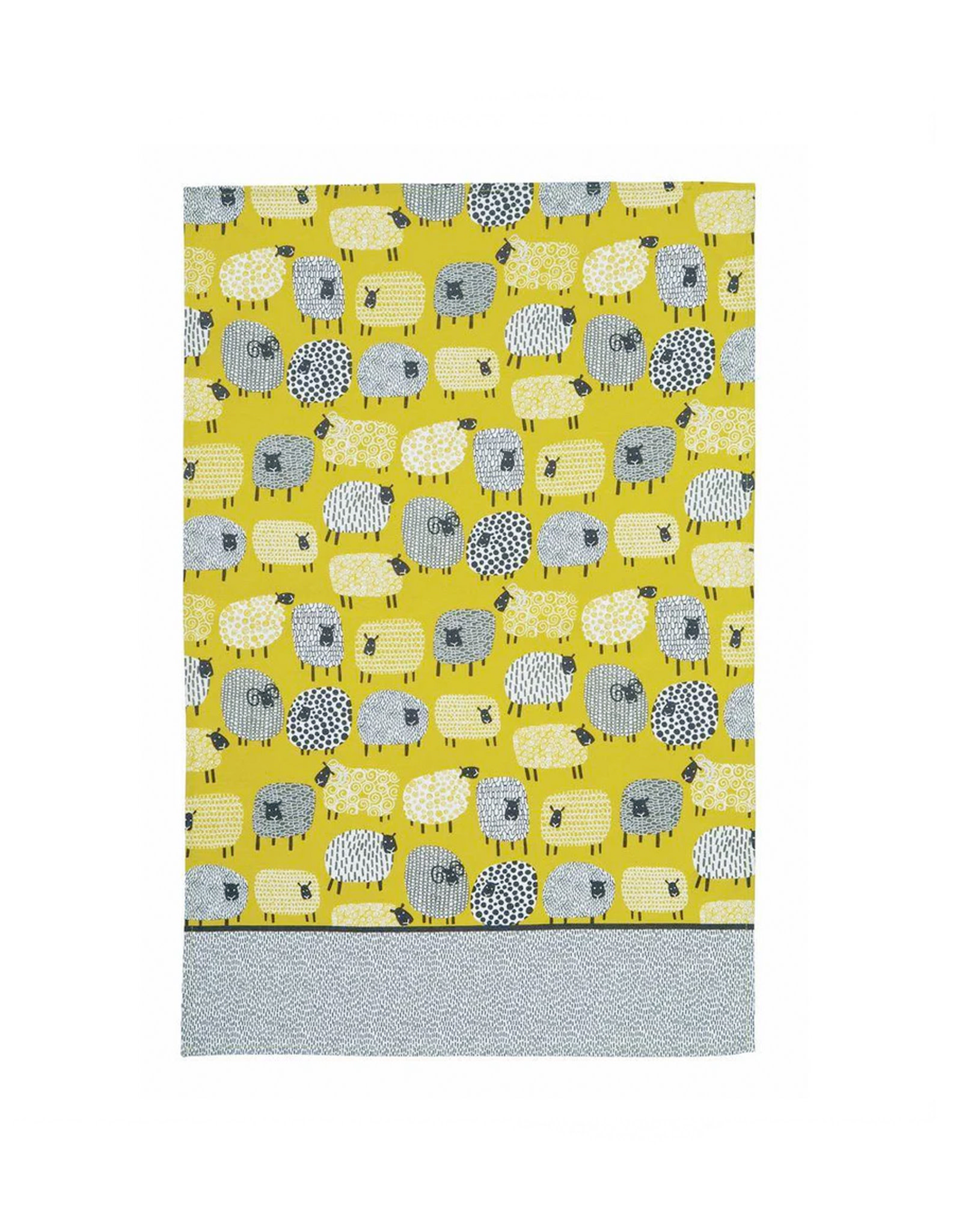 KITCHEN & ACCESSORIES DOTTY SHEEP - Cotton Tea Towel
