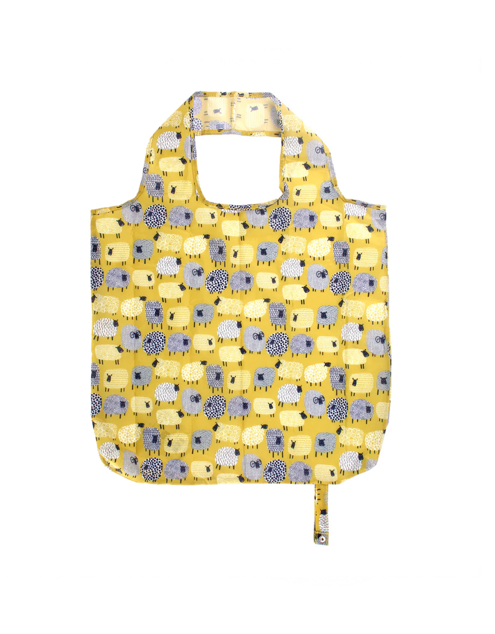 NOVELTY DOTTY SHEEP - Foldable Tote Bag