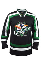 SPORTSWEAR GUINNESS BLK & GRN TOUCAN HOCKEY JERSEY