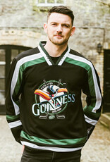 SPORTSWEAR GUINNESS BLK & GRN TOUCAN HOCKEY JERSEY