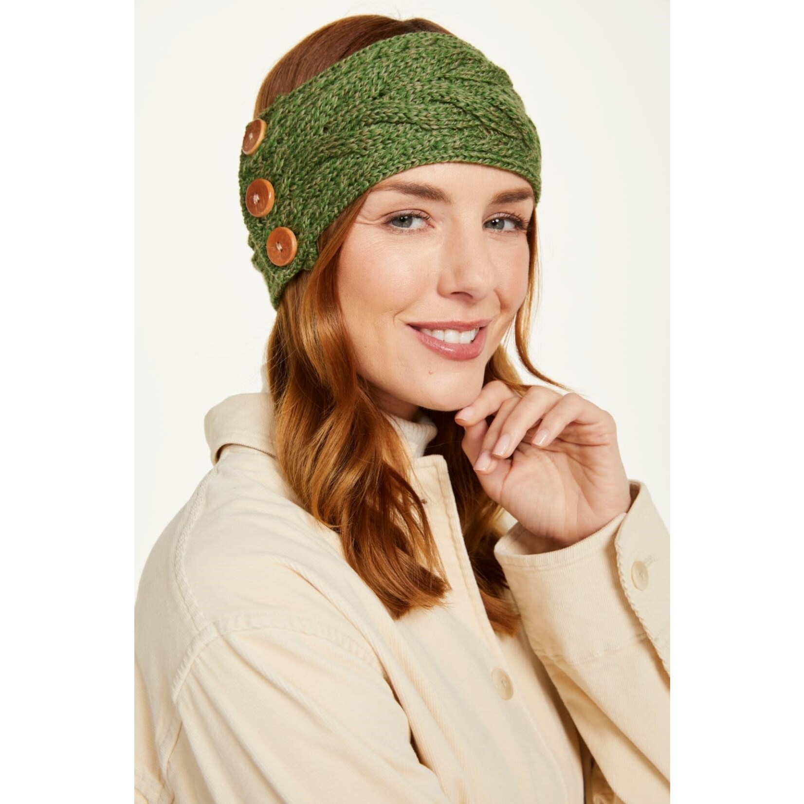 ACCESSORIES ARAN KNIT ADULT HEADBAND