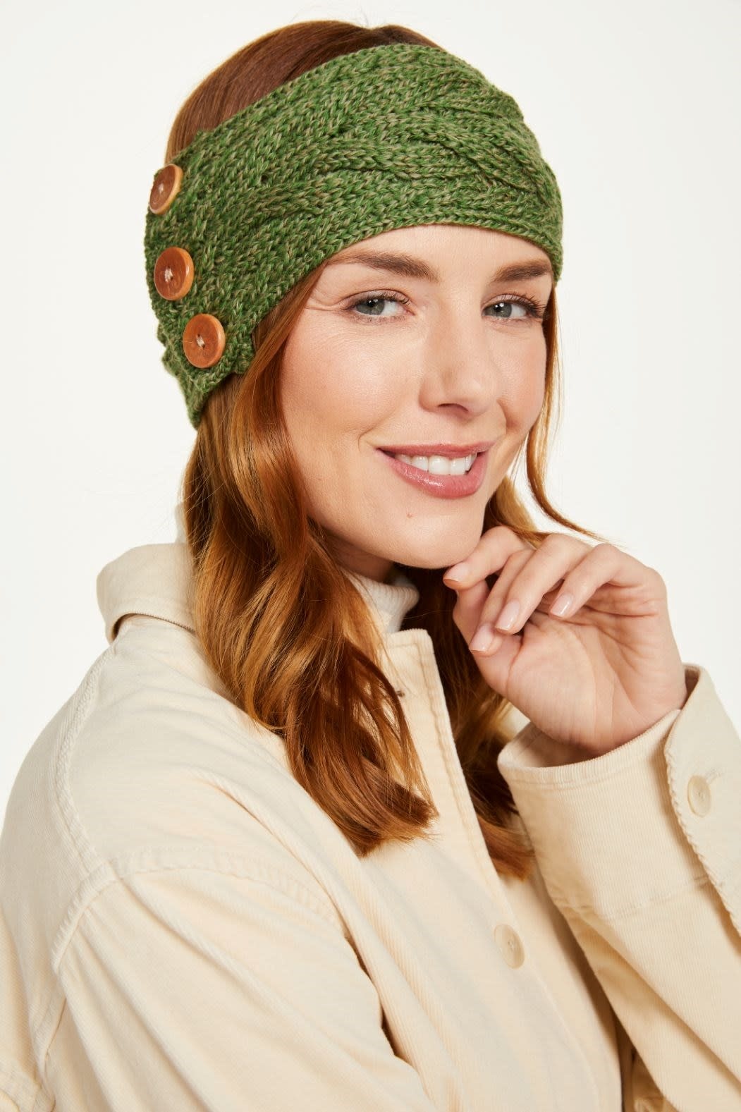 ACCESSORIES ARAN KNIT ADULT HEADBAND
