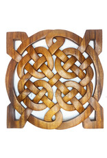 PLAQUES & GIFTS CELTIC WOOD CARVING - Celtic Knot