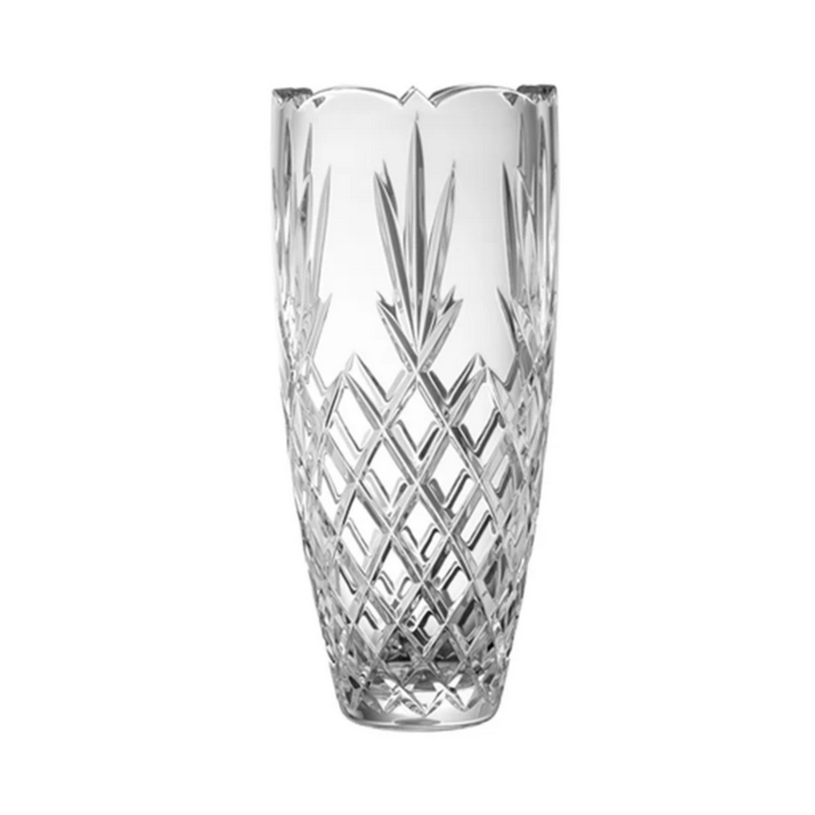 VASES & BOWLS GALWAY CRYSTAL RENMORE VASE 12"