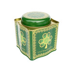 TEAS CELTIC SPIRAL SHAMROCK - IRISH BREAKFAST TEA TIN