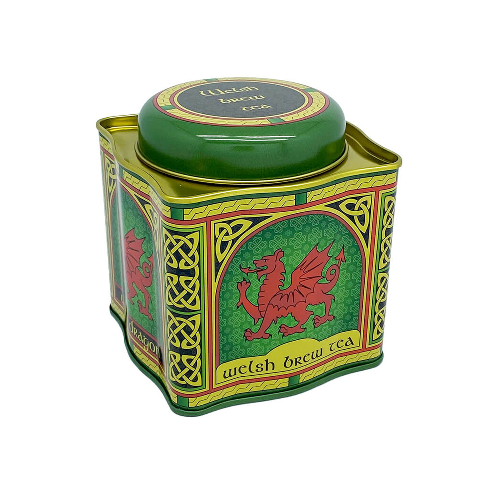 TEAS WELSH WINDOW DRAGON - BREAKFAST TEA TIN