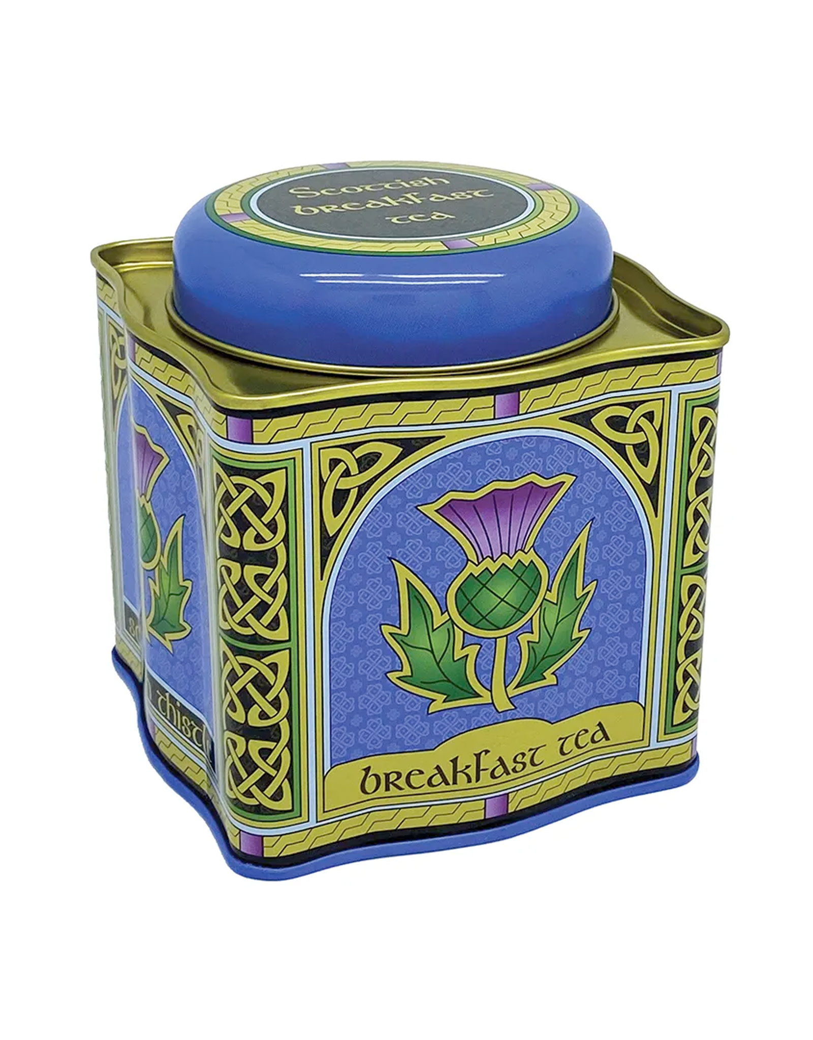 TEAS SCOTTISH WINDOW THISTLE - BREAKFAST TEA TIN