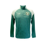 SHIRTS LANSDOWNE BOTTLE GRN CELTIC QUARTER ZIP