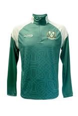 SHIRTS LANSDOWNE BOTTLE GRN CELTIC QUARTER ZIP