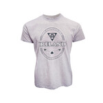 SHIRTS GREY IRL EMERALD ISLE LABEL TEE