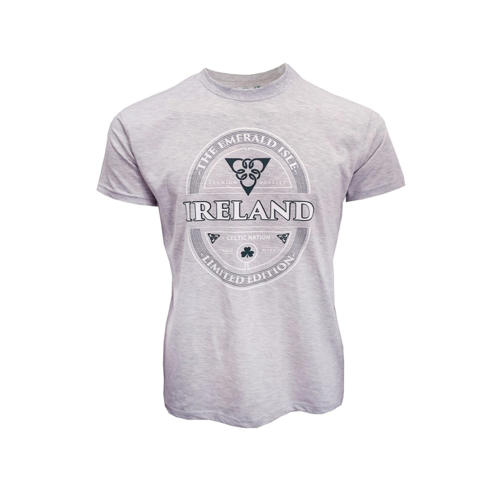 SHIRTS GREY IRL EMERALD ISLE LABEL TEE